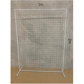 thumb_2m White Mesh Flowerwall/Backdrop/Wedding Arch Frame