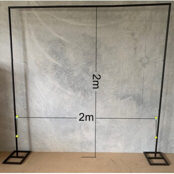 thumb_2m Square Balloon Arch/Backdrop Frame - White