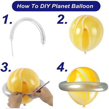 thumb_75pc Outer SpaceTheme Balloon Garland Decorating Kit