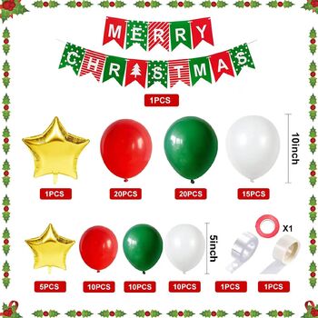 thumb_Christmas Balloon Garland  Kit  - 125pcs