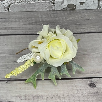 thumb_Buttonhole - White Rose/Calle Lily - Style 4