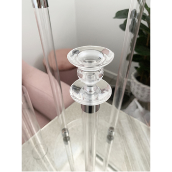 thumb_5 Tier / Arm Clear Acrylic Candelabra