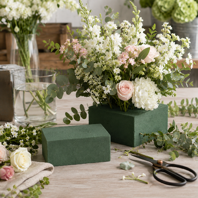 thumb_Florist Foam Brick Green  23x11x8cm - Wet for Fresh Flowers