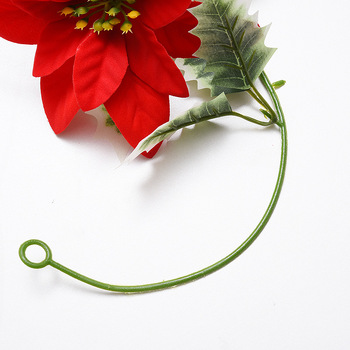 thumb_1.8m - Holly, Berry and  Poinsettia Christmas Garland