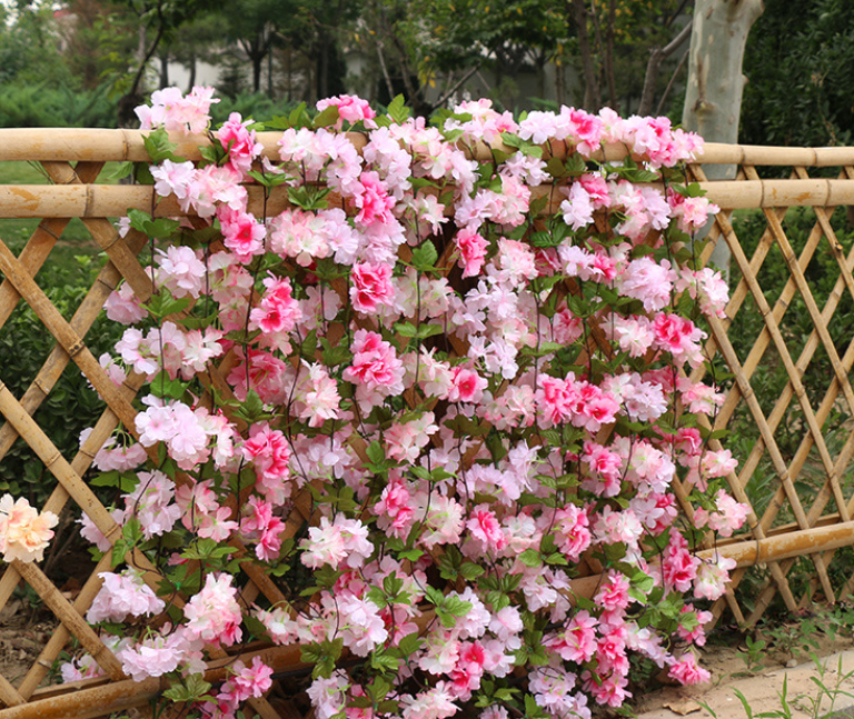 2.3m Champagne Sakura (Cherry Blossom) Garland