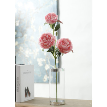 thumb_50cm Ranunculus 3 Head Flower Stem - Pink