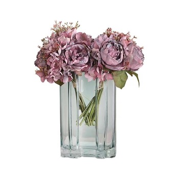 thumb_Purple Tones Peony and Hydrangea Dried Effect Bouquet