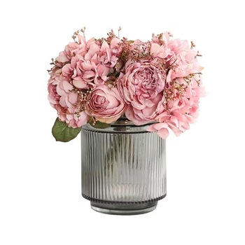 thumb_Pink Tones Peony and Hydrangea Dried Effect Bouquet