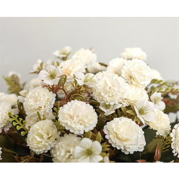 thumb_White/Cream Mini Carnation Bloom - Filler Bunch