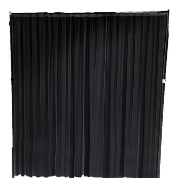 thumb_3mx4m Black Ice Silk Backdrop Curtain