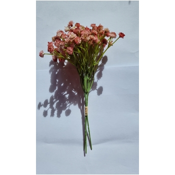 thumb_Pink Mini Babies Breath Hand Tied Bunch,  Vase, buttonhole