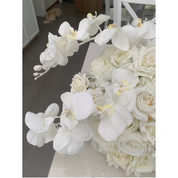 thumb_3pcs Floral Set for Wedding Arch - White