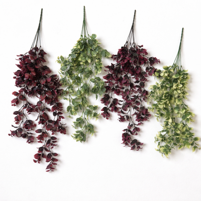 thumb_Burgundy Trailing Variegated Foliage Spray 75cm Artificial