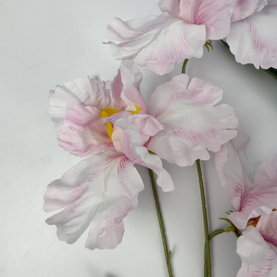 thumb_Pink Ruffled Iris Spray – 80cm Artificial Flower Stem