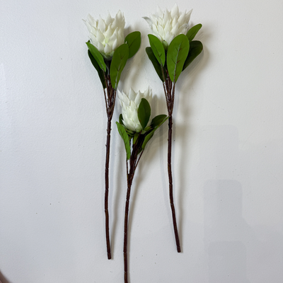 thumb_68cm King Protea Pink (small head) - Artificial Stem