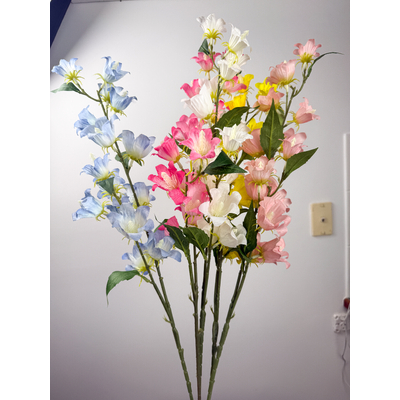 thumb_Bellflower Spray 82cm Multi Head – White Artificial