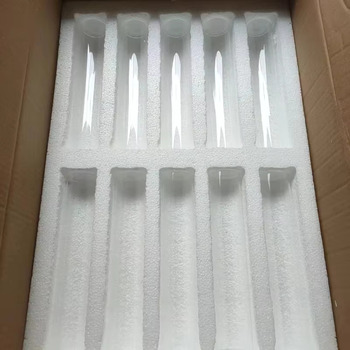 thumb_8pcs - 4.8cmx25cm Glass Cylinder Windlight Shade Candle Cover 