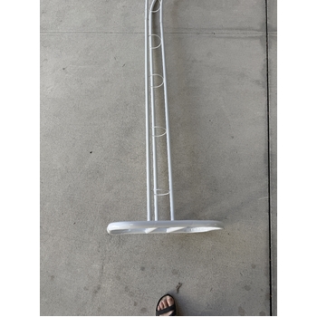thumb_2.3m x 2.4m Traditional Wedding Arch White - 3 Row Style Frame Set