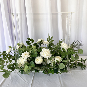 thumb_2 Piece Set of 60cm Clear Acrylic Centerpiece Flower/Stands