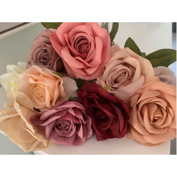 thumb_60cm - Dusty Terracotta Single Stem Rose