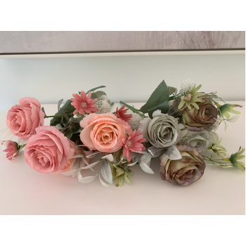 thumb_Green/Tan Rose Filler Flower Bunch