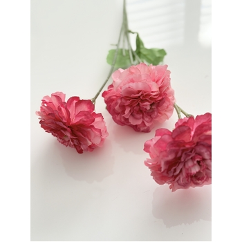 thumb_70cm Pink Artificial Ranunculus Flower Stem – 3 Head
