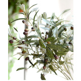 thumb_Artificial Leaf Olive Branch - Green With Fruit