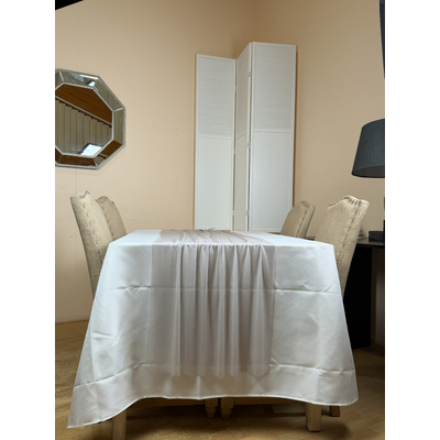 thumb_70cm x 3m Shimmer Chiffon Table Runner – Silver