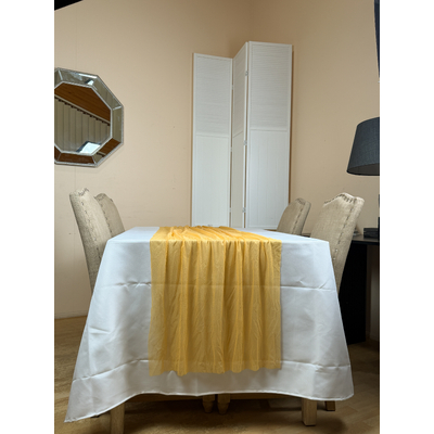 thumb_70cm x 3m Shimmer Chiffon Table Runner – Gold