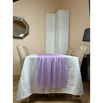 thumb_70cm x 3m Shimmer Chiffon Table Runner – Light Purple