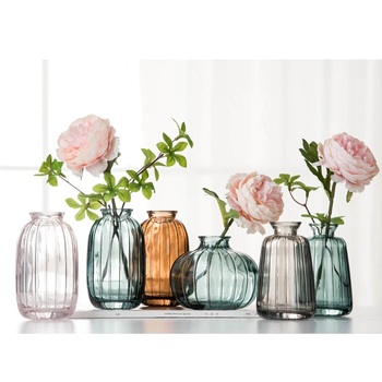 thumb_Clear Glass Bud Vase - 6.5cm x 11cm