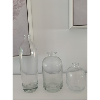 thumb_22cm - Clear Glass Bottle