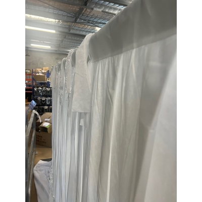 thumb_3m - Ice Silk and Tulle Backdrop Curtain - Black
