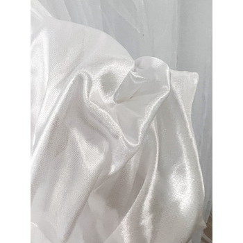 thumb_3m - Ice Silk and Tulle Backdrop Curtain - White