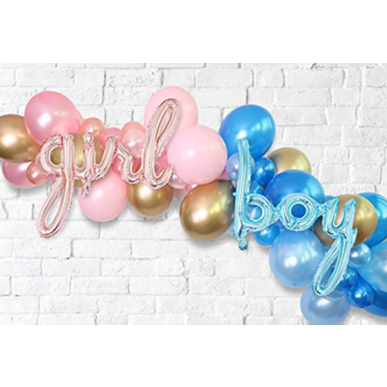 thumb_PInk and Blue Baby Shower/Gender Reveal Balloon Garland Kit