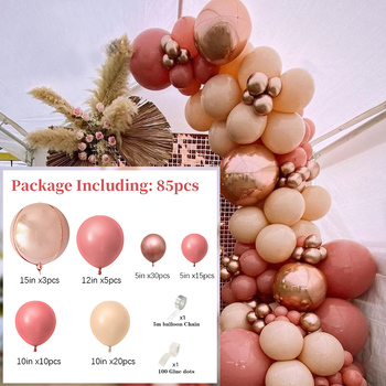 thumb_Champ/Mauve/Rose Gold Theme 85pcs Balloon Garland Decorating Kit