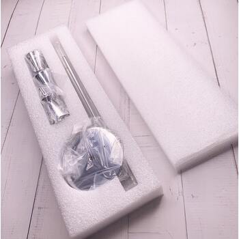 thumb_3 Pce Taper Candelabra Stand Set - Silver