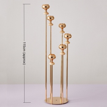thumb_65cm - Gold 8 arm  Candelabra Centerpiece