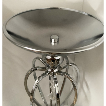 thumb_Silver Crystal Heat Candelabra Centerpiece - 40/46/53cm Available