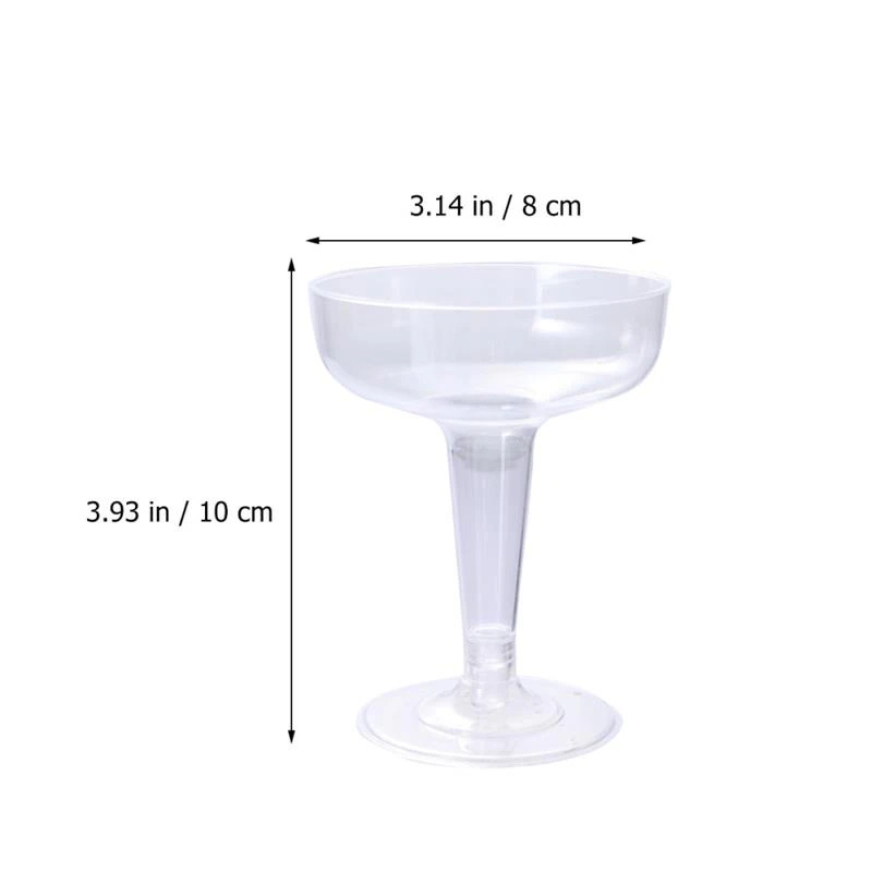 4pk x 150ml Clear Martini Glass