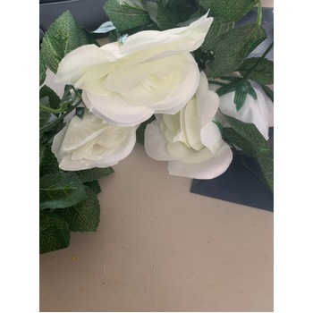 thumb_72cm Trailing Rose Vine Plant - White