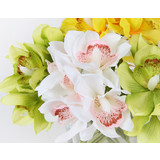 thumb_White Small Real Touch Orchid Bouquet