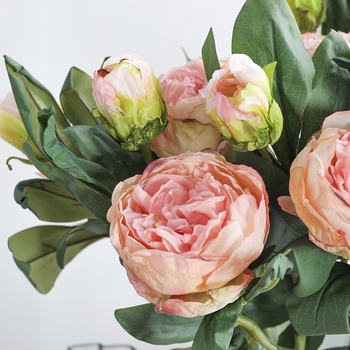 thumb_50cm - Pink Artrificial Dried Look Peony