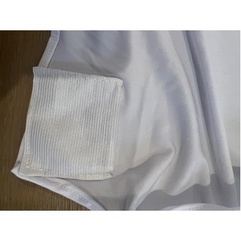 thumb_Lycra Chair Cover (190gsm) Elastic Foot Pocket - White 