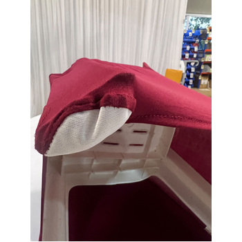 thumb_Lycra Chair Cover (170gsm) Quick Fit Foot - Burgundy