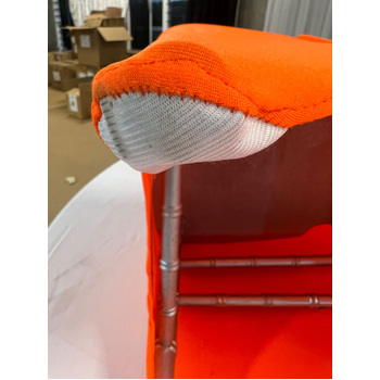 thumb_Lycra Chair Cover (170gsm) Quick Fit Foot - Orange