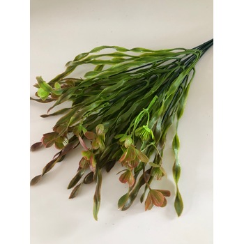 thumb_Artificial Leaf Spray - Green red/brown tips