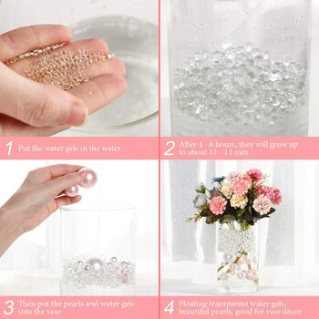 thumb_Black Floating Pearls - Centerpiece Vase Filler