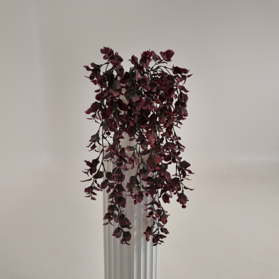 thumb_Burgundy Trailing Variegated Foliage Spray 75cm Artificial
