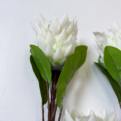 thumb_68cm King Protea Pink (small head) - Artificial Stem